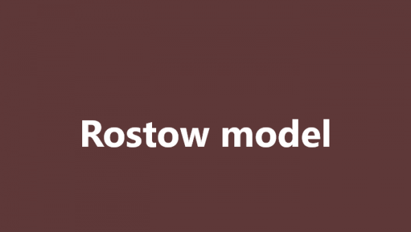 Mô hình Rostow là gì?