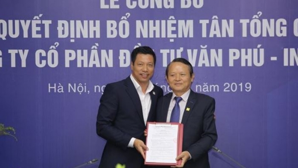 Người cũ của Vinaconex làm Tổng giám đốc Văn Phú Invest