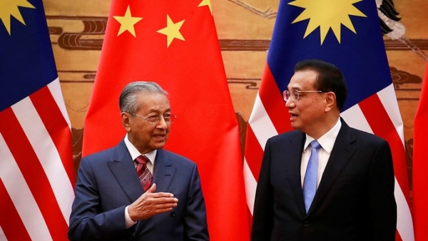 Malaysia tuyên bố hủy 3 dự án tỷ USD với Trung Quốc