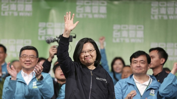 Trung Quốc lại có tuyên bố cứng rắn với Đài Loan sau khi bà Thái Anh Văn tái đắc cử