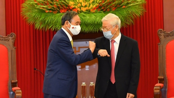 Thủ tướng Suga Yoshihide: Nhật Bản ủng hộ lập trường của Việt Nam trong vấn đề Biển Đông
