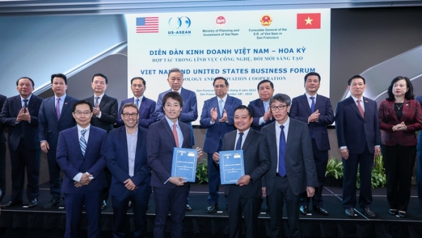 Doanh nghiệp Việt – Mỹ ký loạt thỏa thuận hợp tác trong lĩnh vực công nghệ