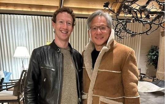 Tỷ phú Mark Zuckerberg ví CEO Nvidia Jensen Huang là ‘Taylor Swift của giới công nghệ'