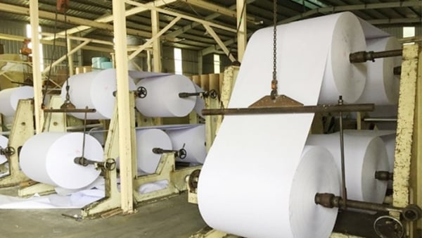 Sản xuất bột giấy tái chế: Bột giấy sạch đưa về Trung Quốc, rác ở lại Việt Nam