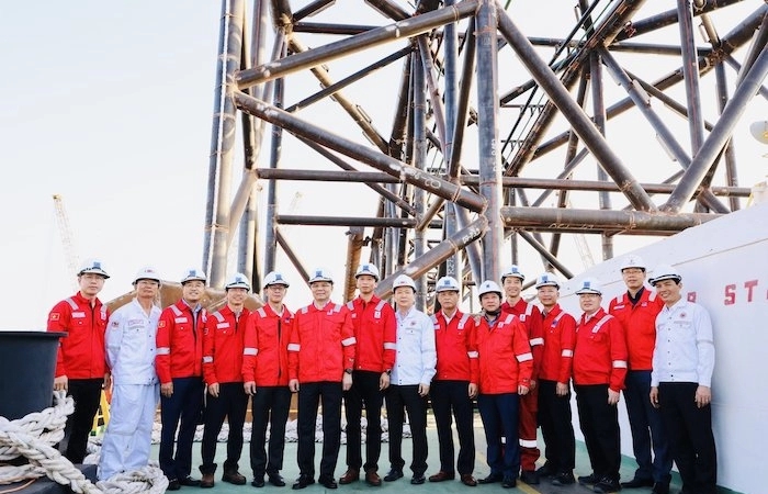 Petrovietnam ghi nhận 2,3 triệu giờ an toàn dự án phát triển mỏ Đại Hùng pha 3