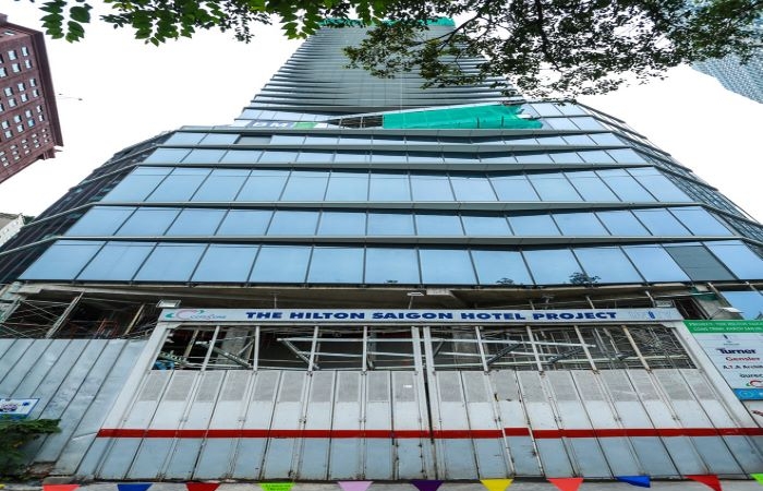 Dự án Khách sạn Hilton Sài Gòn chuẩn bị hoàn thiện vẫn chưa có giấy chứng nhận đầu tư