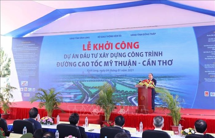 Khởi công cao tốc Mỹ Thuận - Cần Thơ giai đoạn 1