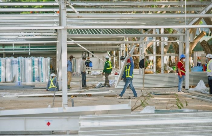 TP HCM: Công nhân thi công xây dựng phải có thẻ xanh Covid