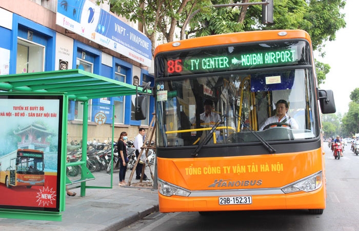 Từ 2020, hành khách có thể thanh toán bằng mã QR (VNPAY) khi đi xe buýt