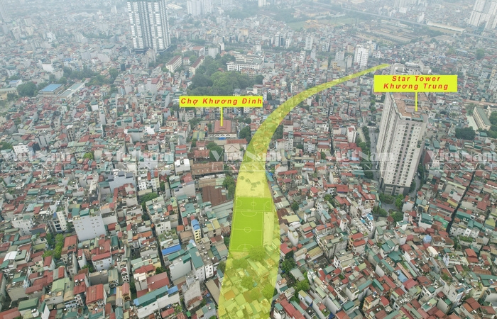 Hà Nội: Sân bóng 'mọc' lên trong quy hoạch dự án vành đai 2.5