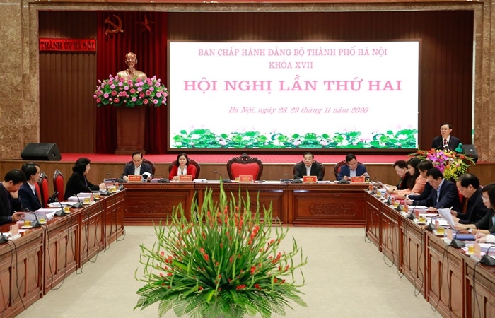 Ban Chấp hành Đảng bộ TP Hà Nội thảo luận, cho ý kiến 10 nội dung quan trọng