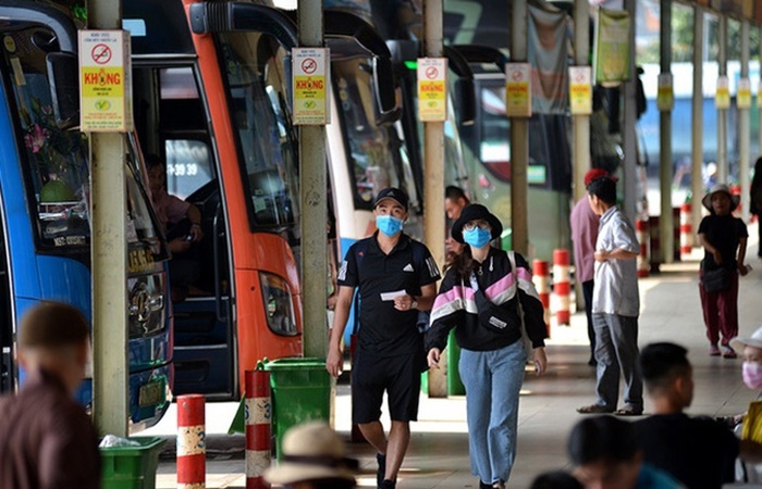 Hà Nội: Dừng hoạt động vận tải hành khách công cộng đến 37 tỉnh, thành phía Nam