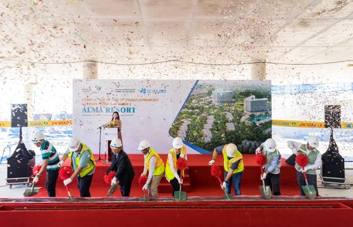 Hòa Bình hoàn thành giai đoạn 2 gói thầu dự án khu nghỉ dưỡng ALMA Nha Trang