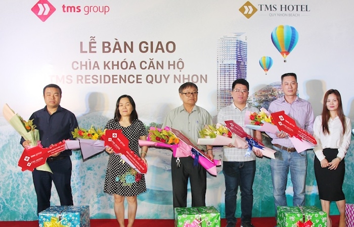 TMS Hotel Quy Nhon Beach bàn giao chìa khóa những căn hộ đầu tiên