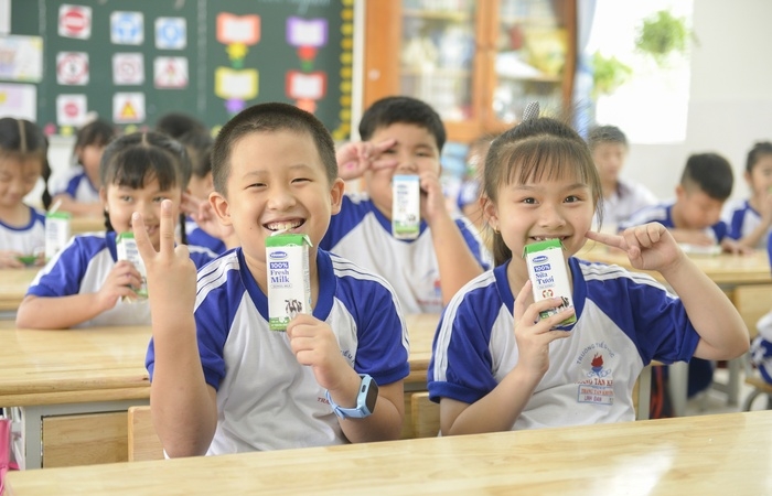 Chương trình Sữa học đường TP. HCM mở rộng đến 24 quận, huyện