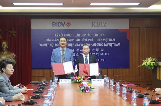 BIDV hợp tác toàn diện với KBIZ-VN