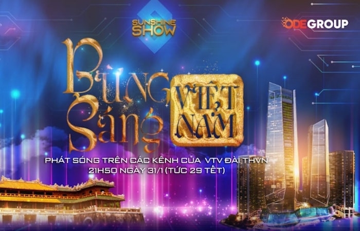 ODE Group hé lộ thông điệp và công nghệ tổ chức show 'Bừng sáng Việt Nam 2022'