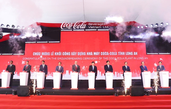 Coca-Cola khởi công xây dựng nhà máy lớn nhất tại Việt Nam