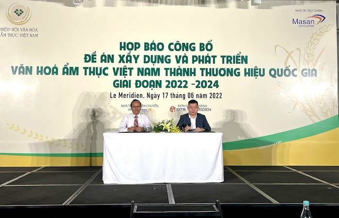 Công bố đề án ‘Xây dựng và phát triển văn hoá ẩm thực Việt Nam thành thương hiệu quốc gia’