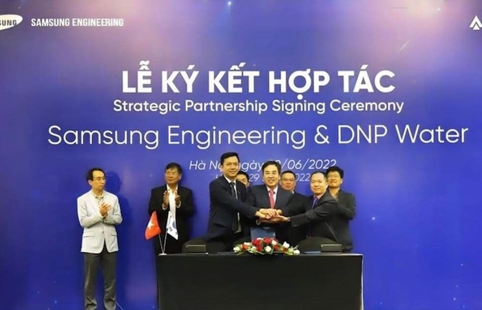Samsung Engineering chi 41 triệu USD trở thành cổ đông chiến lược của DNP Water