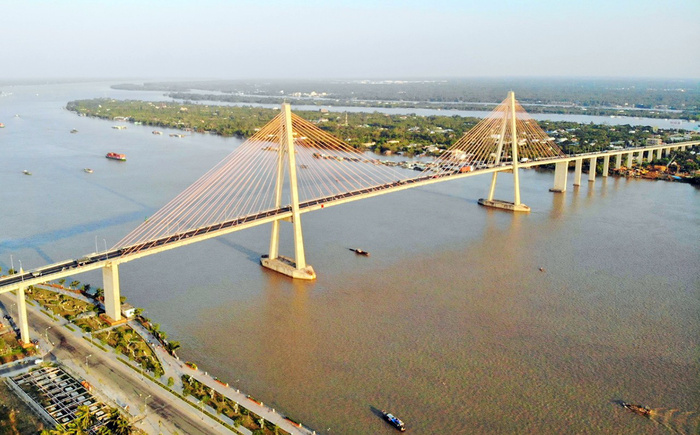 Dự kiến đầu tư hơn 3.200 tỷ đồng làm cầu nối Bến Tre - Vĩnh Long