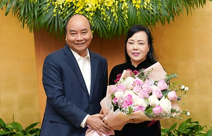 Thủ tướng Nguyễn Xuân Phúc: 'Nguyên Bộ trưởng Y tế Nguyễn Thị Kim Tiến đã có nhiều đóng góp cho ngành'