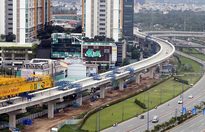 Kết nối thông tuyến toàn dự án đường sắt đô thị Bến Thành – Suối Tiên