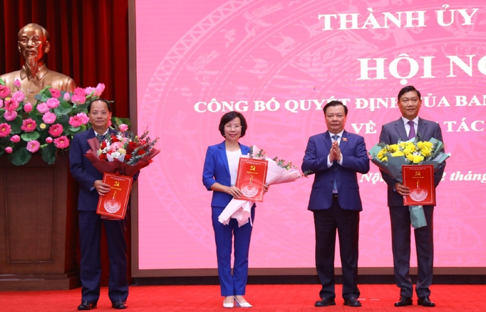Hà Nội: Trưởng Ban tuyên giáo Thành ủy làm bí thư Quận uỷ Thanh Xuân
