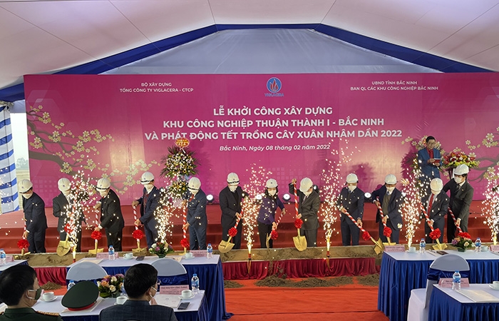 Khởi công dự án khu công nghiệp Thuận Thành I gần 3.000 tỷ đồng
