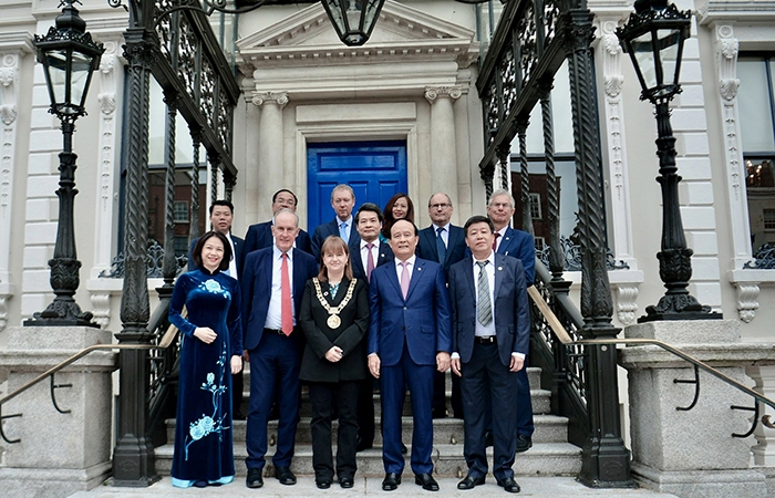 Chủ tịch HĐND thành phố Hà Nội Nguyễn Ngọc Tuấn thăm và làm việc tại Ireland
