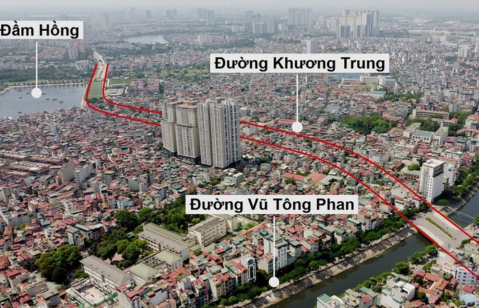 Hà Nội: Hơn 2.500 tỷ làm đường vành đai 2,5 từ Nguyễn Trãi đến Đầm Hồng