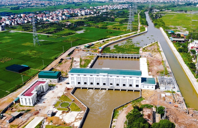 Hà Nội 'thúc' tiến độ dự án cải thiện hệ thống tiêu nước nghìn tỷ