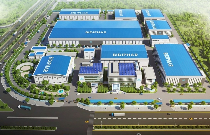 Bidiphar xây nhà máy thuốc 1.600 tấn/năm ở Nhơn Hội