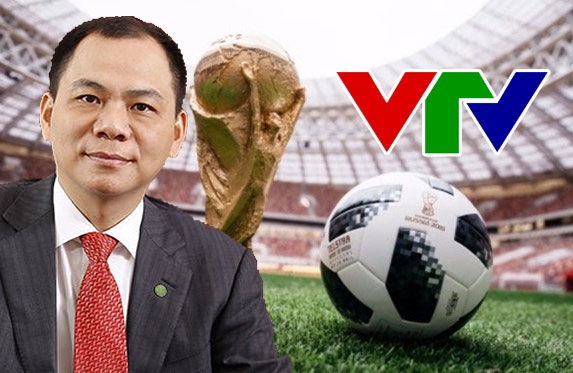 Vingroup tài trợ 5 triệu USD cho VTV mua bản quyền phát sóng World Cup 2018