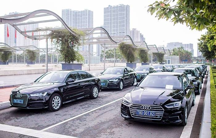 Audi Việt Nam mang dàn xe trăm tỷ phục vụ diễn đàn WEF ASEAN 2018
