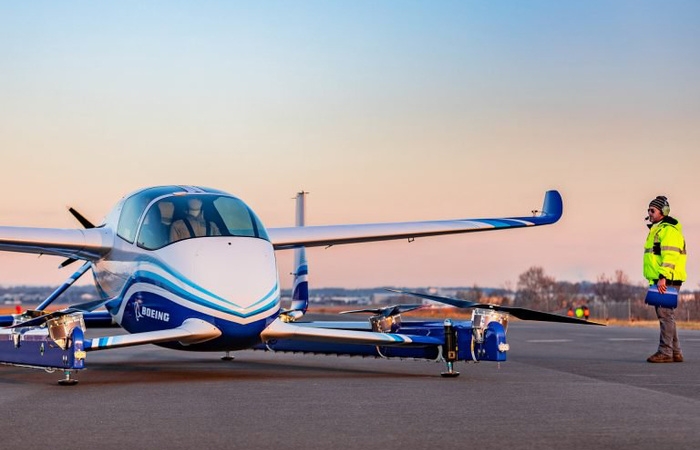 Boeing thử nghiệm xe bay chạy điện tự hành đầu tiên