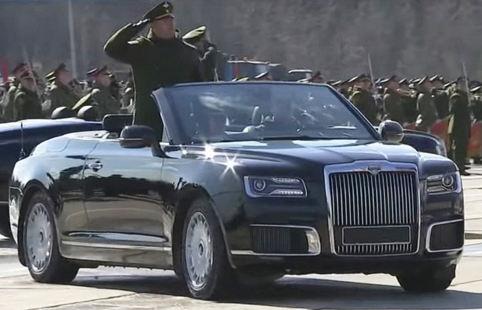 Xe mui trần 'Rolls-Royce' của Nga chính thức lộ diện