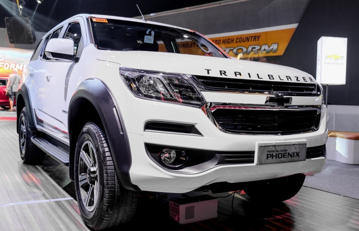 ‘Đấu’ Toyota Fortuner, Chevrolet giới thiệu Trailblazer Phonix mới
