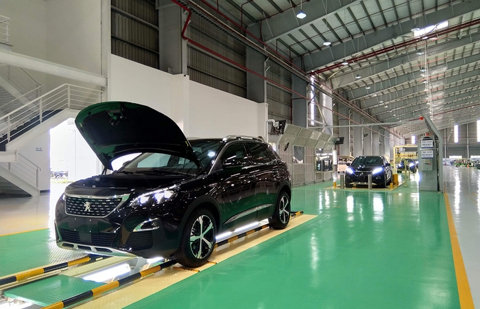 Khám phá nhà máy sản xuất xe du lịch MPV Peugeot Traveller mới của Thaco