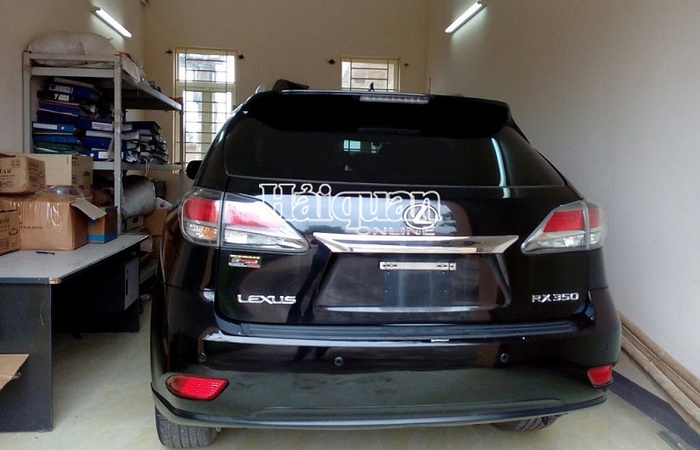 Nghệ An: Quyết định xử phạt 40 triệu đồng và tịch thu xe ô tô Lexus RX350