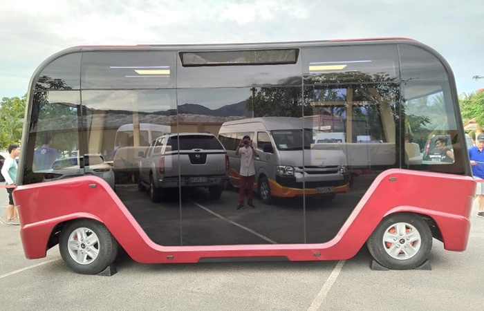 Xe buýt điện VinFast lộ diện, sắp ra mắt thị trường