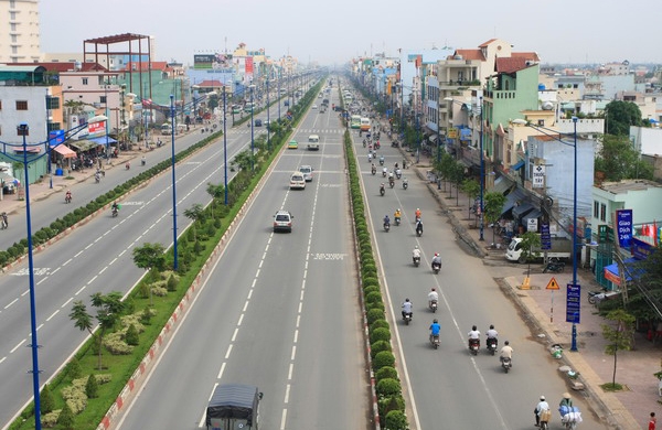 Hà Nội xây đường rộng 40m ở huyện Hoài Đức