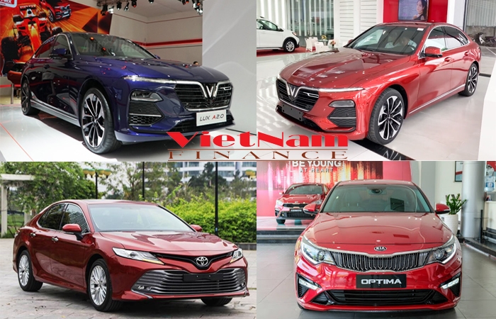Phân khúc sedan hạng D tháng 5/2020: VinFast Lux A2.0 ‘vượt mặt’ Toyota Camry