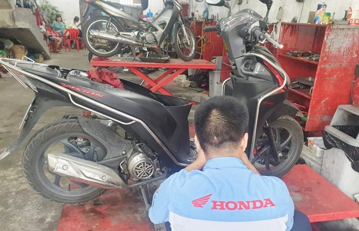 Honda Vision đời mới bị lỗi bơm xăng?
