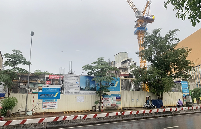 Hà Nội: Dự án tòa nhà hỗn hợp số 2 Phạm Ngọc Thạch xây dựng gây nứt nhà dân