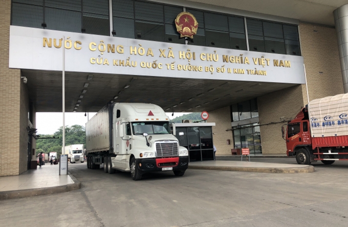 Lào Cai: Tạm dừng xuất khẩu hàng hoá qua cửa khẩu Bắc Sơn-Kim Thành