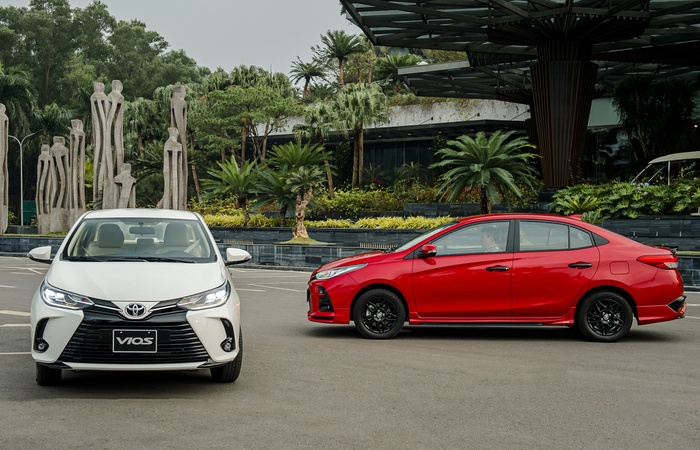 5 mẫu sedan hạng B bán chạy nhất tháng 1/2022: Toyota Vios thất thế