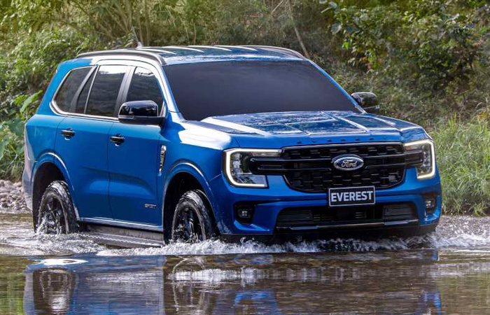 Ford Everest 2022 giá từ 1 tỷ đồng tại Thái Lan, dự kiến đến tay khách hàng Việt từ tháng 10