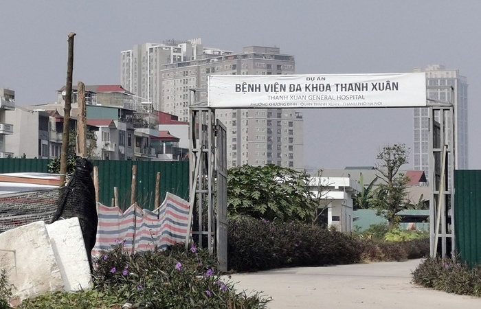 Dự án bệnh viện đa khoa Thanh Xuân gần 270 tỷ bỏ hoang nhiều năm