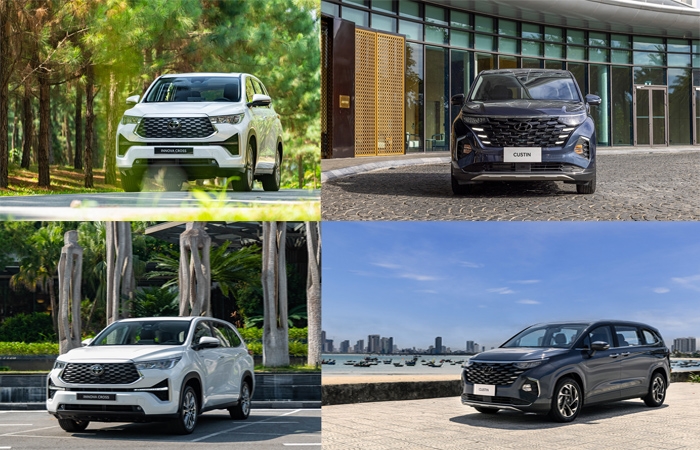 Có 1 tỷ đồng, mua Toyota Innova Cross hybrid hay Hyundai Custin 2.0T-GDi cao cấp